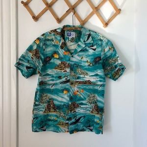 RJC Cotton Hawaiian shirt made in USA